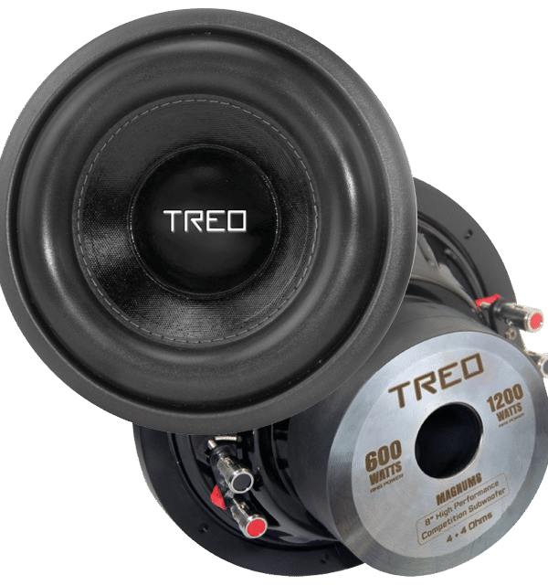 SUBWOOFER 8" 600W / 1200W MAX 4ohms DUAL – MAGNUM8