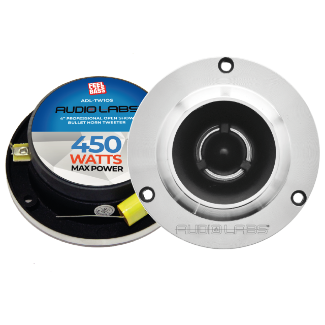 TWEETER 4 450W MAX C/CAPACITOR PAR TIPO BALA - ADL-TW1OS