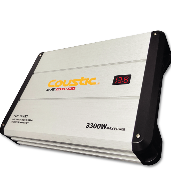 AMPLIFICADOR 1 CH CLASE D 1700W RMS@1 OHM 3300W - PRO-OPEN1