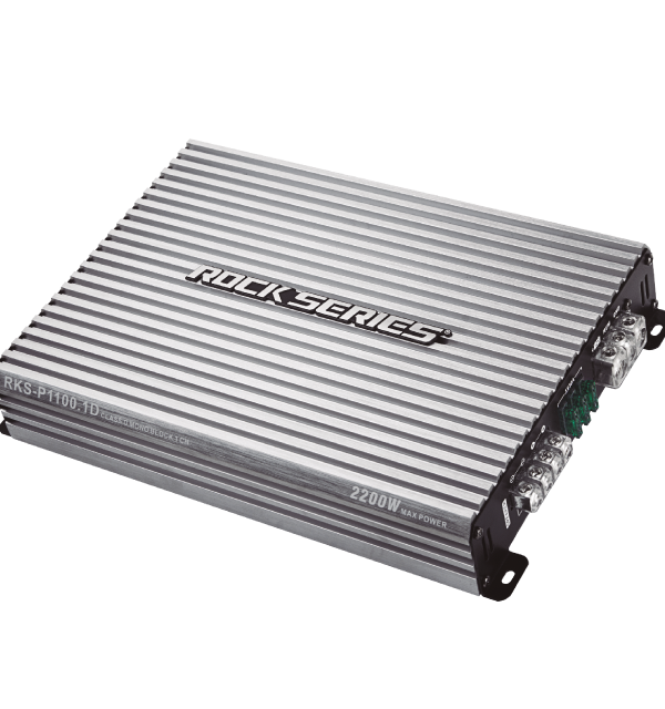 AMPLIFICADOR 1CH 1100W @ 1 OHM 2200W MAX - RKS-P1100.1D