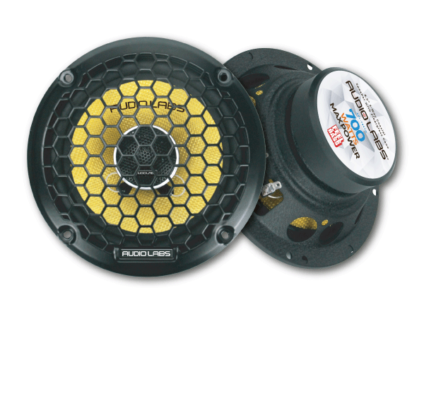 BOCINAS COAXIALES DE 2 VÍAS DE 6.5" CON CONO DE FIBRA DE VIDRIO - ADL-F65SQ