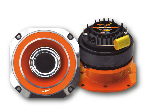 4" DOBLE DRIVER TIPO CORNETA COAXIAL DE COMPETENCIA  - EVX4DHD