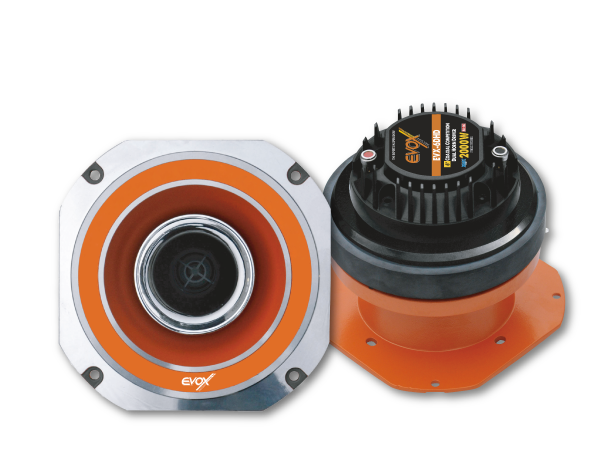 6" DOBLE DRIVER TIPO CORNETA COAXIAL DE COMPETENCIA - EVX6DHD