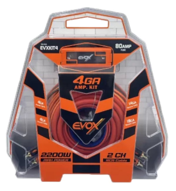 KIT DE INSTALACIÓN CALIBRE 4 - EVXKIT4