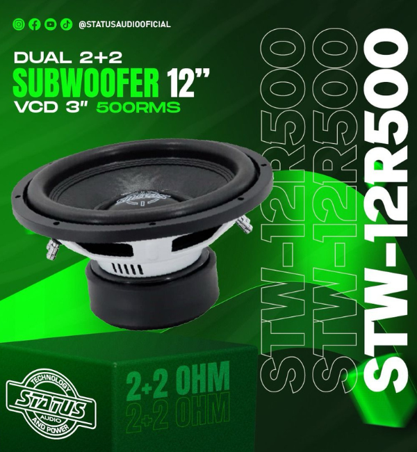 SUBWOOFER 12" - STW-12R500