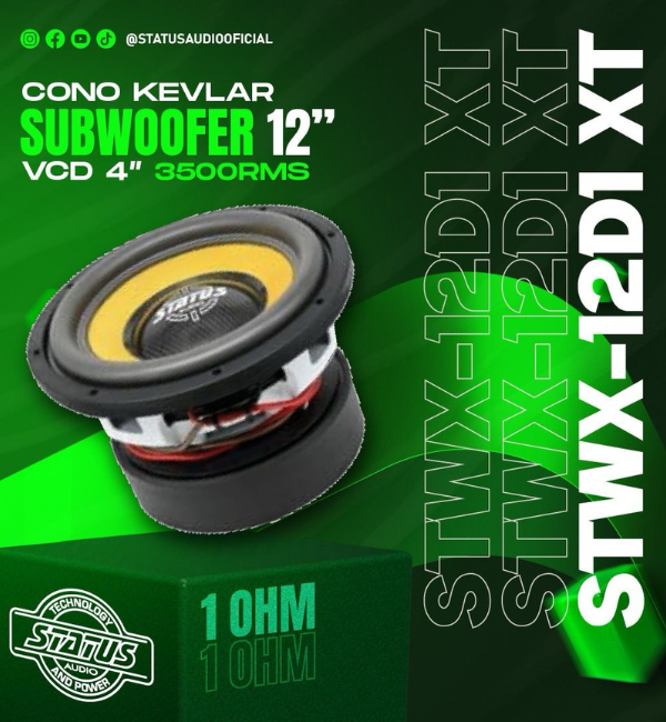 SUBWOOFER 12" - STWX-12D1