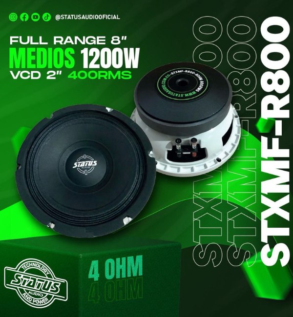 MEDIOS DE 8" - STXMF-R800
